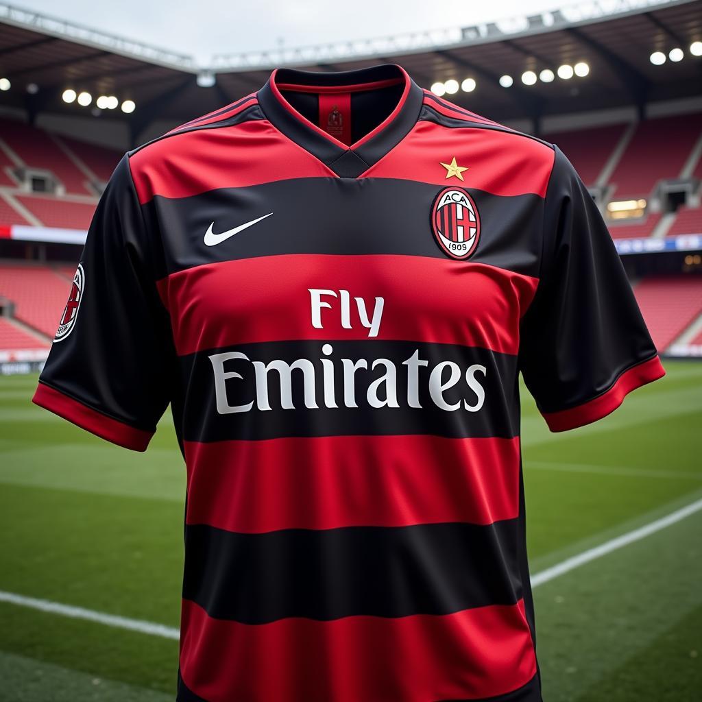 AC Milan áo đấu sân nhà