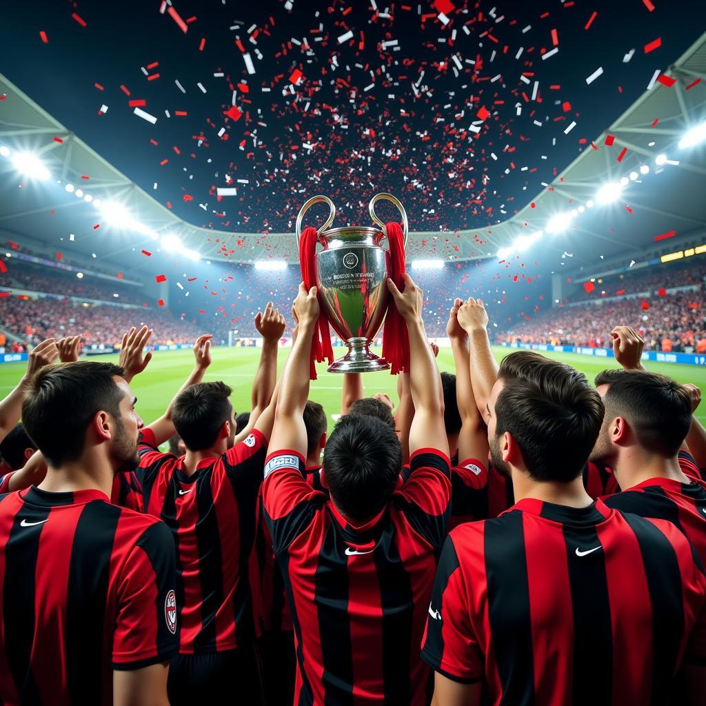 AC Milan chinh phục Champions League