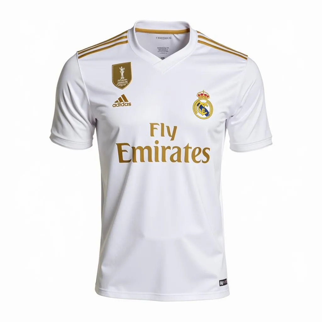 Áo đấu sân nhà Real Madrid 2018