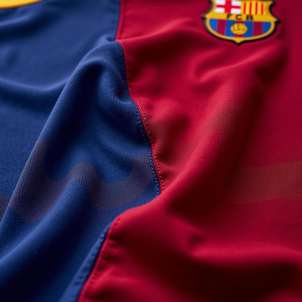 Áo đấu Barcelona công nghệ Dri-FIT