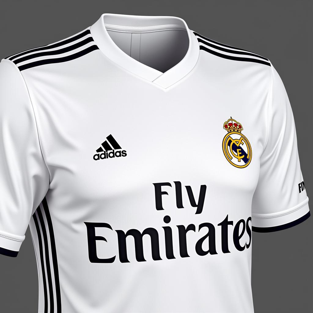 Áo đấu Real Madrid 2018