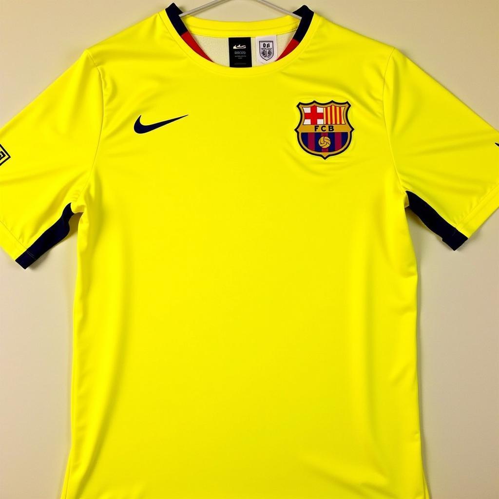 CLB Barcelona Away 2018 2019 Made in Thailand: Huyền Thoại Áo Sân Khách