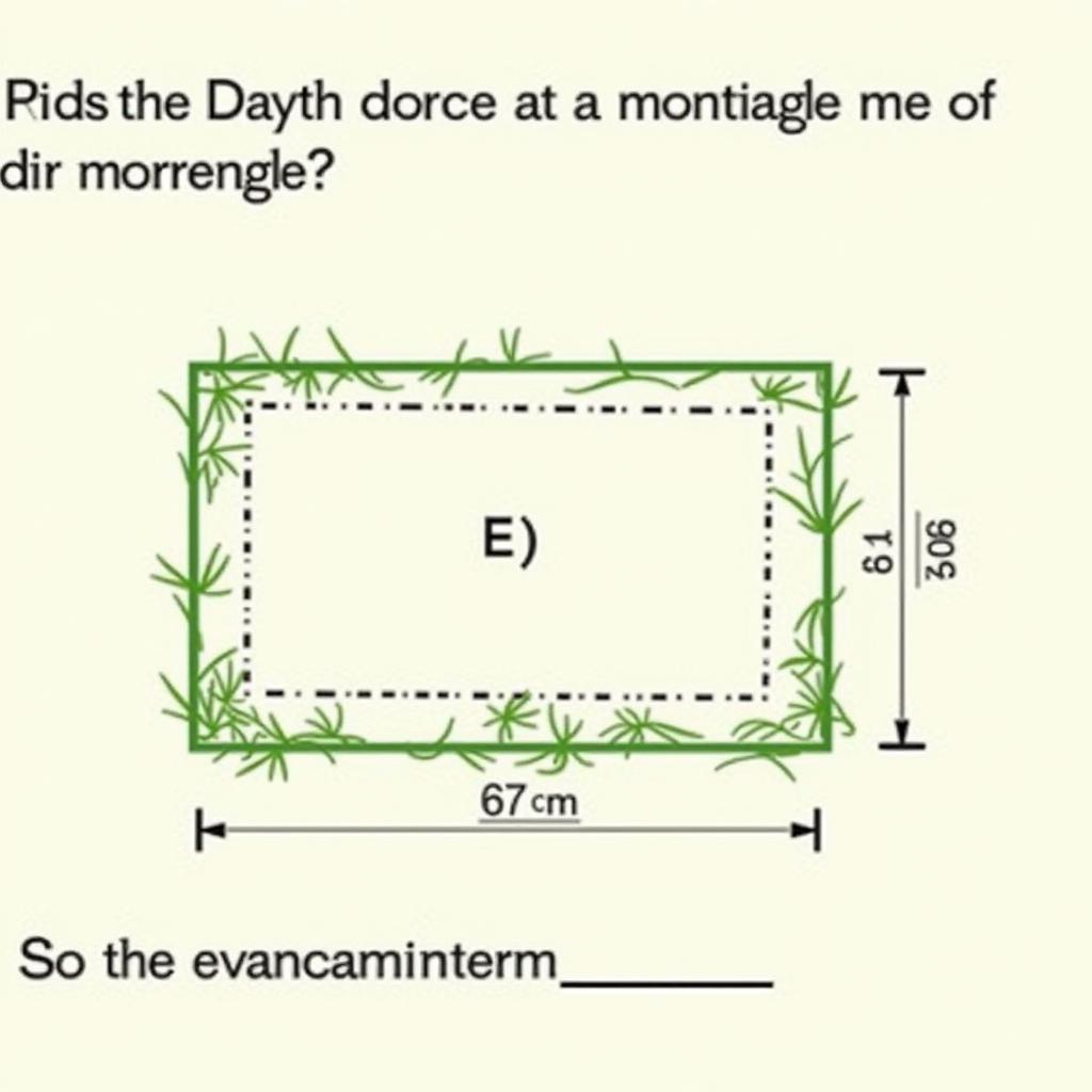 Geometry problem in English