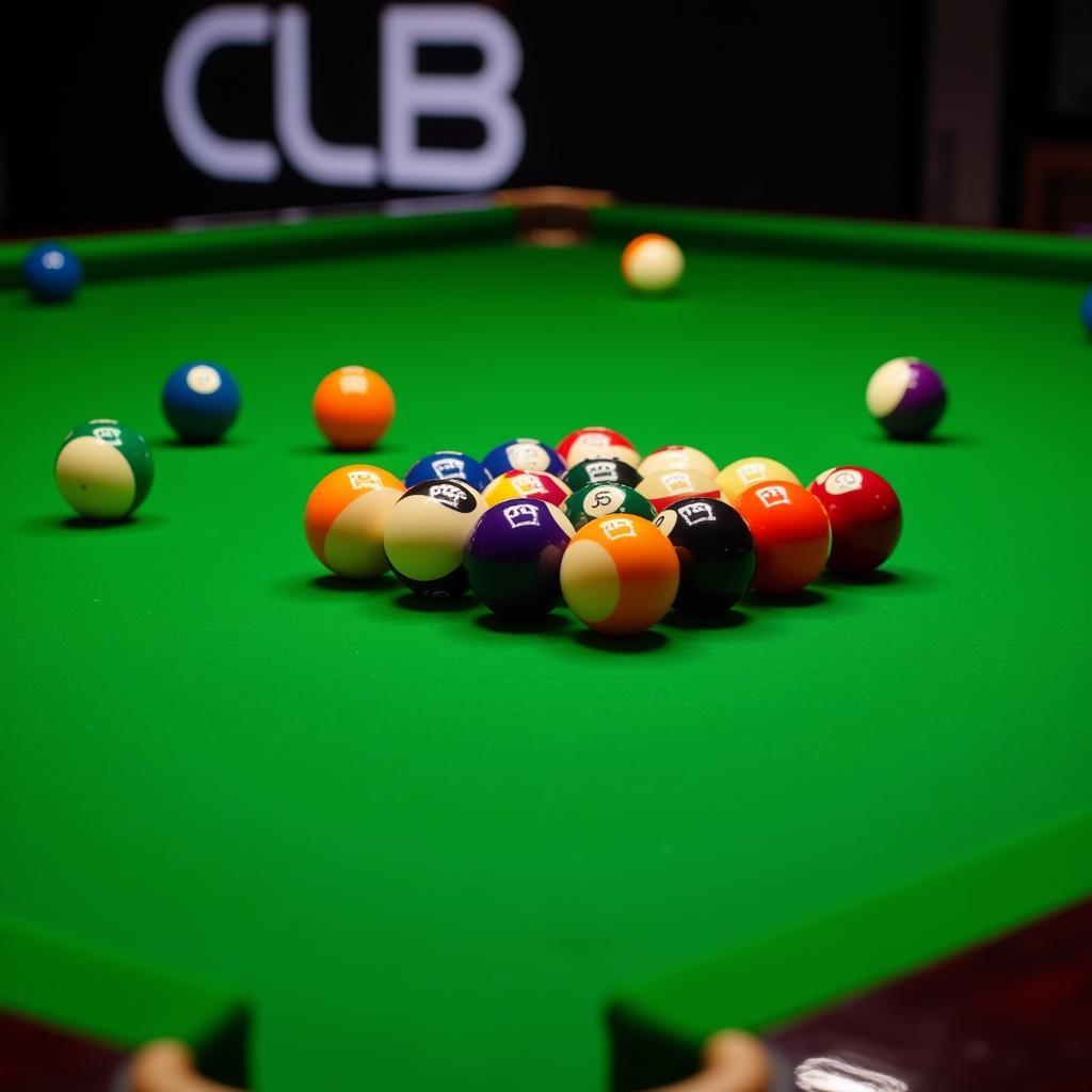 Professional billiard table