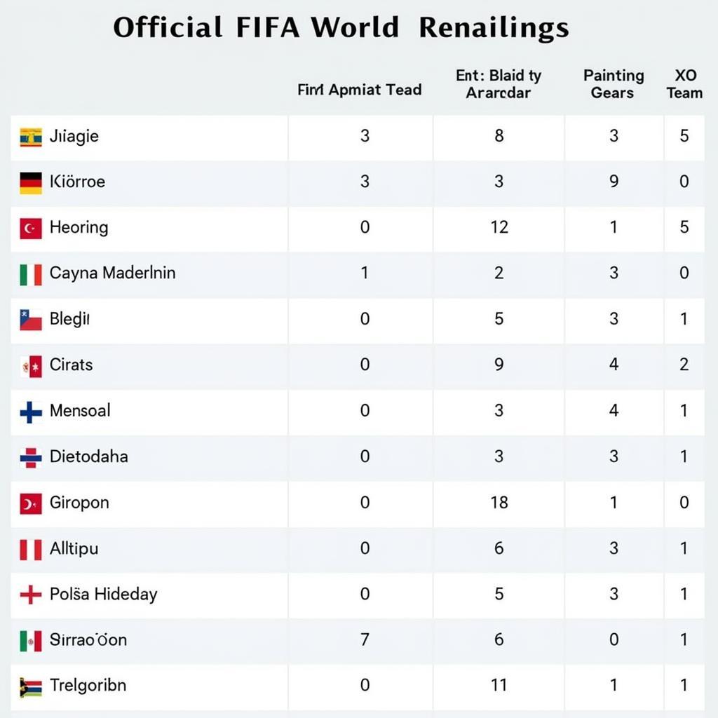 FIFA Rankings