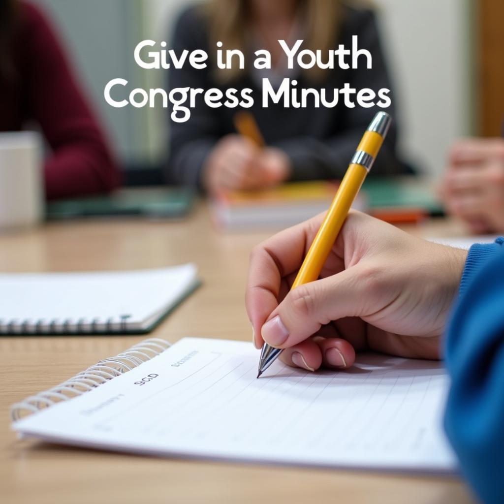 Youth Club Congress Minutes