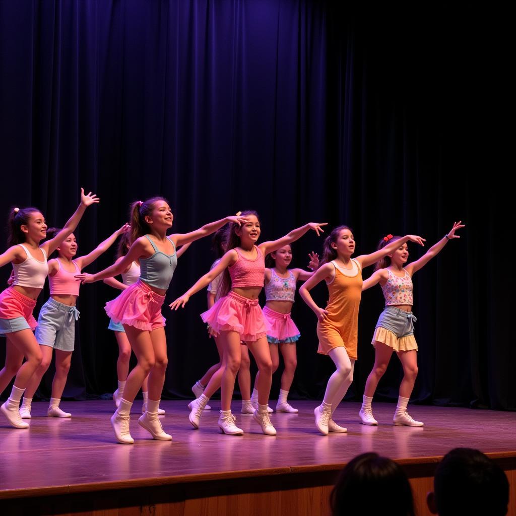 A School Arts Club Performance