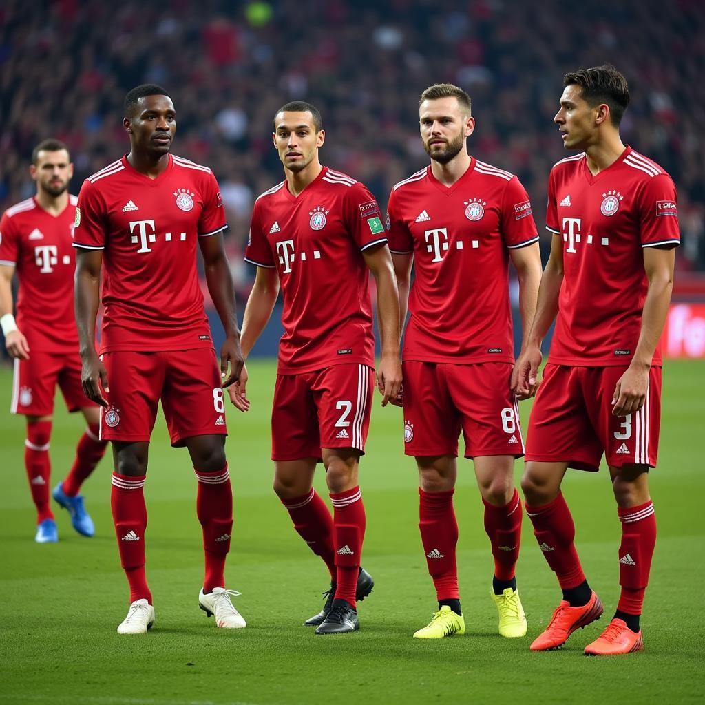 Các cầu thủ Bayern Munich khoác áo 2016