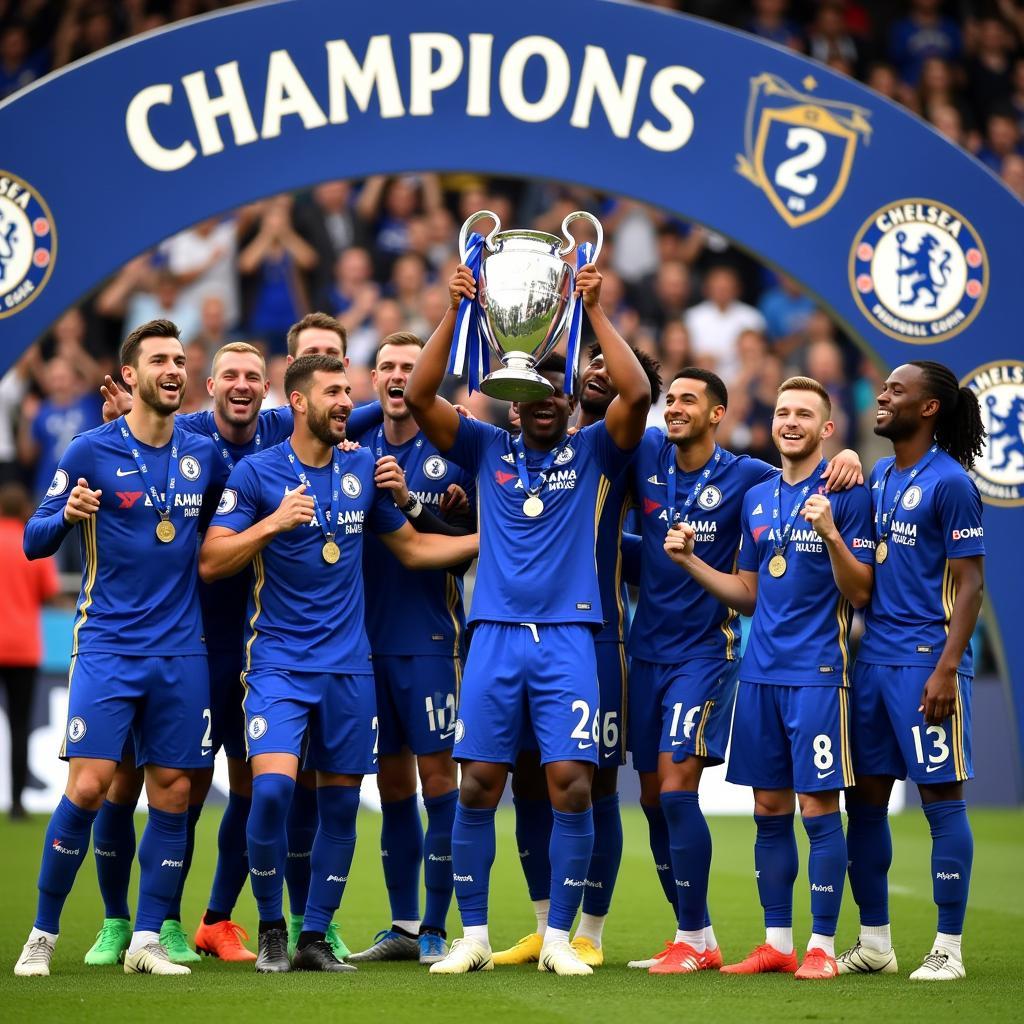 Chelsea vô địch Champions League