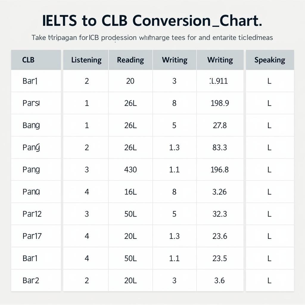 Chuyển đổi điểm IELTS sang CLB