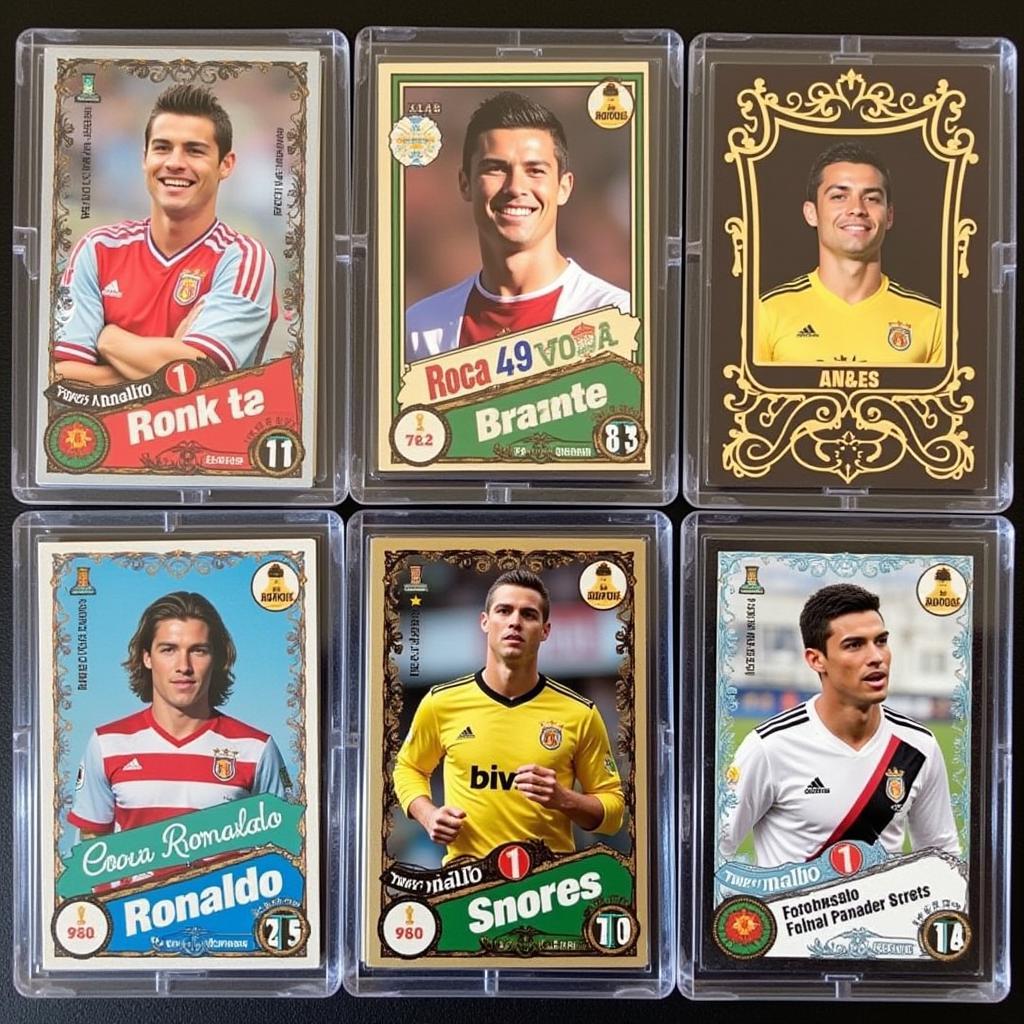 Bộ sưu tập thẻ bài CLB 100 C1 Topps Ronaldo