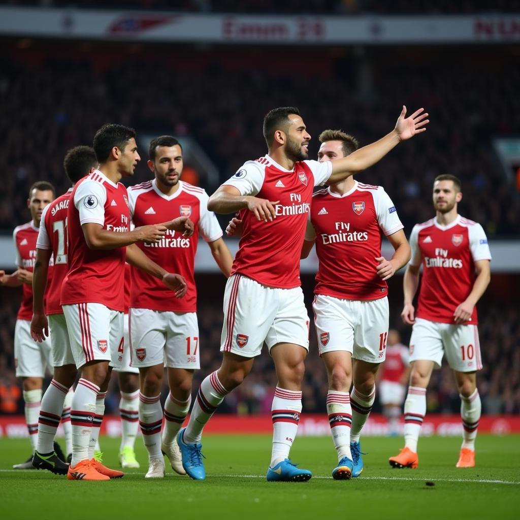 CLB Arsenal chiến thắng West Ham United 5-1