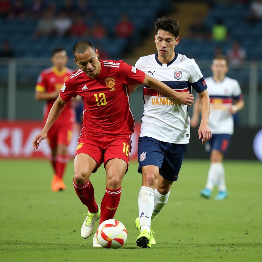 CLB Bà Rịa Vũng Tàu FC in Action