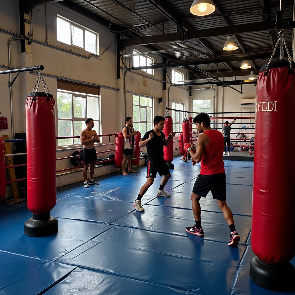 CLB boxing bình dân Hà Nội