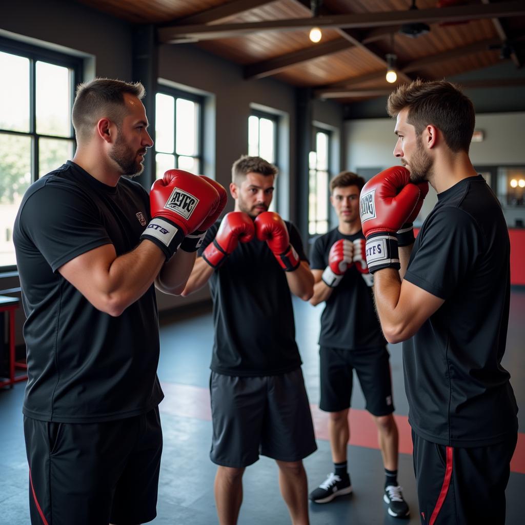 Huấn luyện viên CLB Boxing Hà Nội AXIao