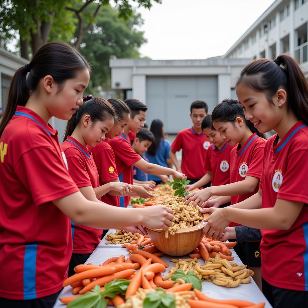 CLB Đá Banh Hồng Phúc 2 hoạt động xã hội