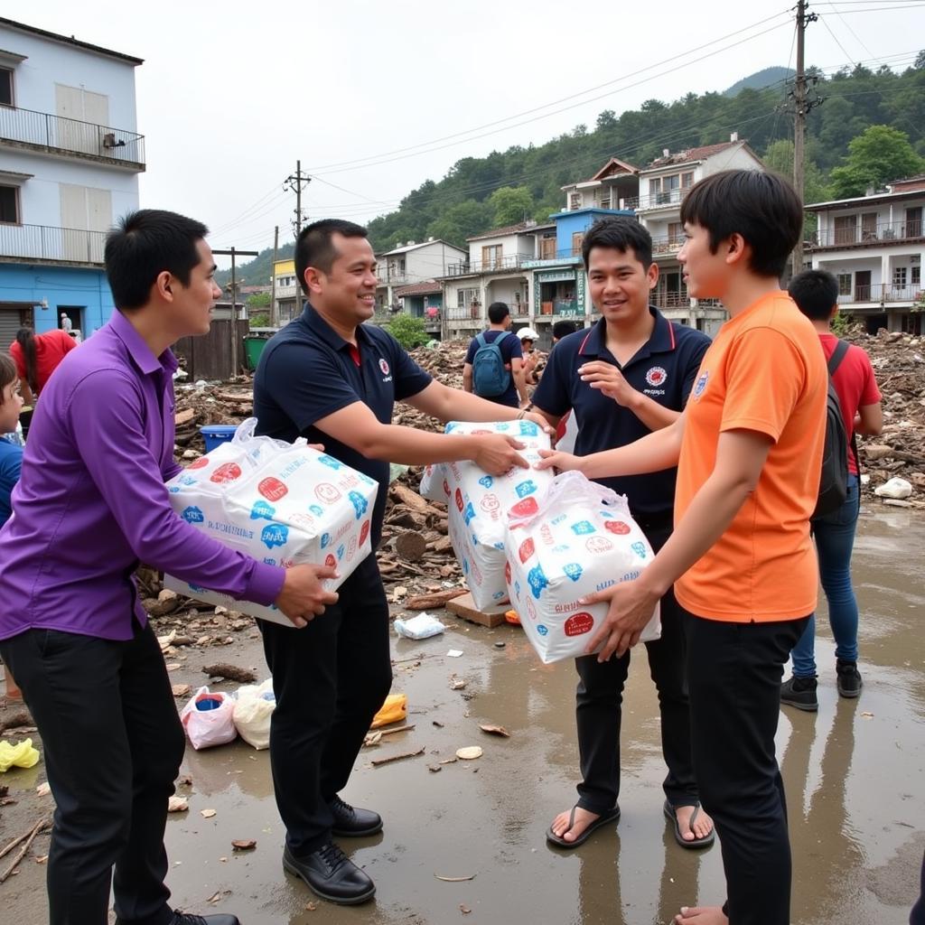 CLB Doanh Nhân Khánh Hòa Làm Từ Thiện