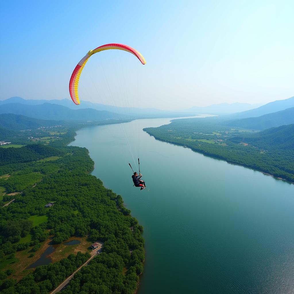 CLB Dù Lượn Mekong: Cảnh Đẹp Mekong