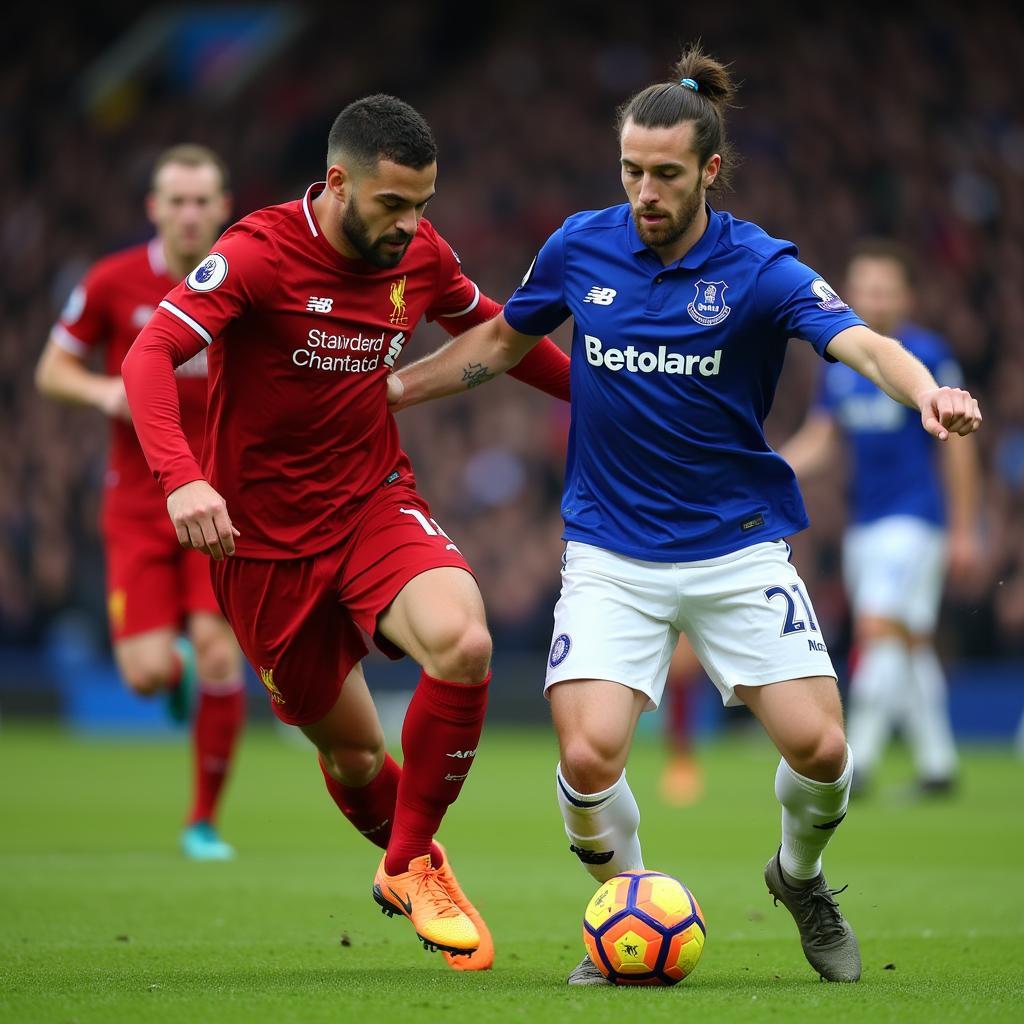 Everton vs Liverpool Derby Match