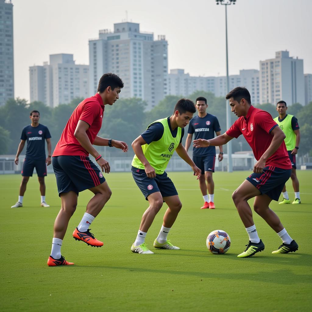 CLB Hà Nội chuẩn bị vòng loại AFC Champions League