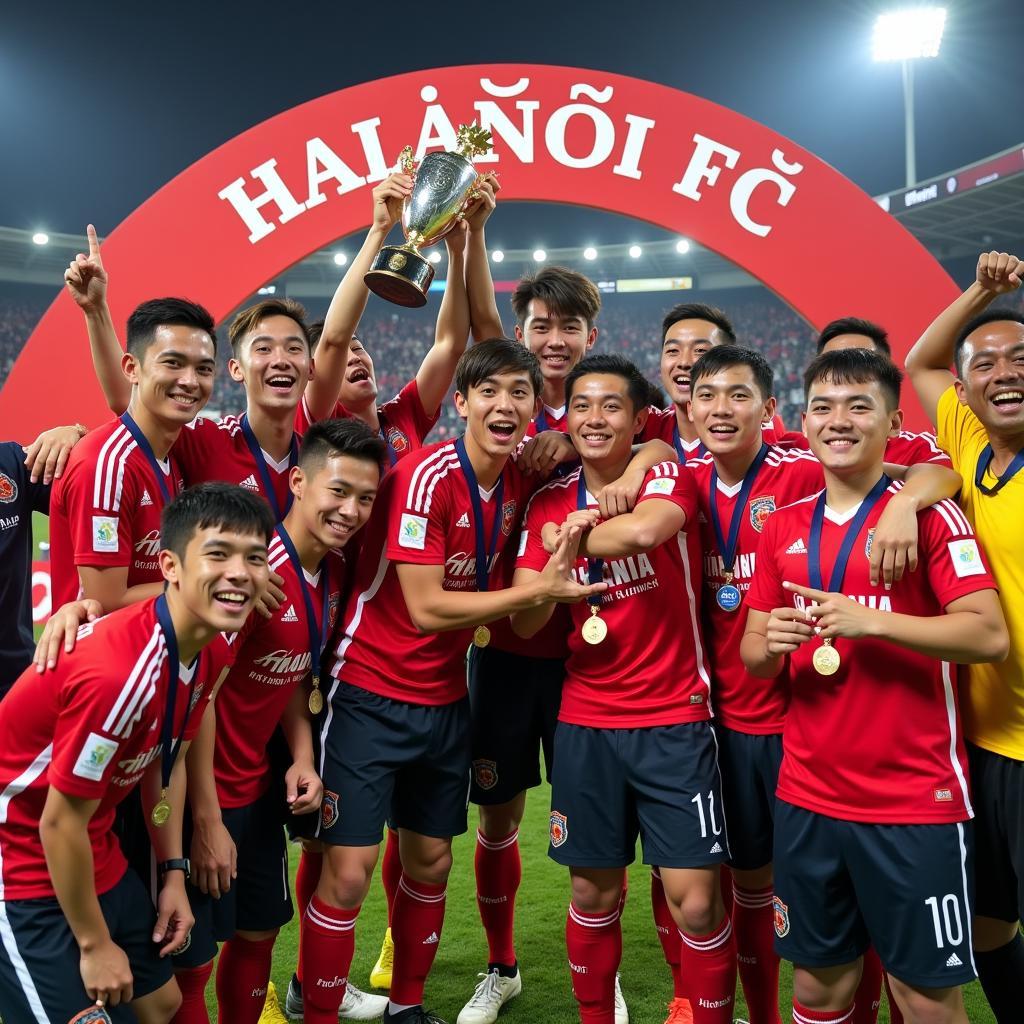 CLB Hà Nội Vô Địch V.League