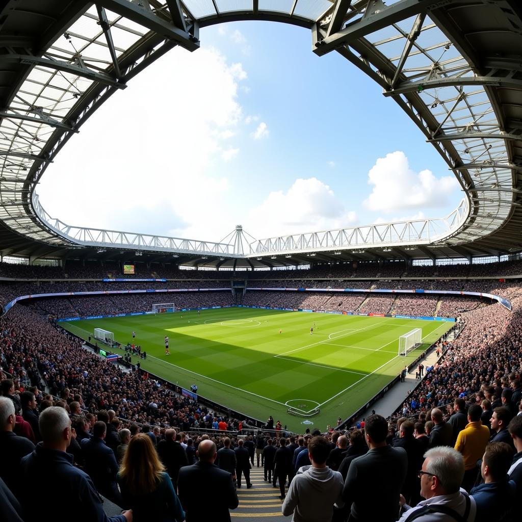 St James' Park - Sân nhà của CLB Newcastle