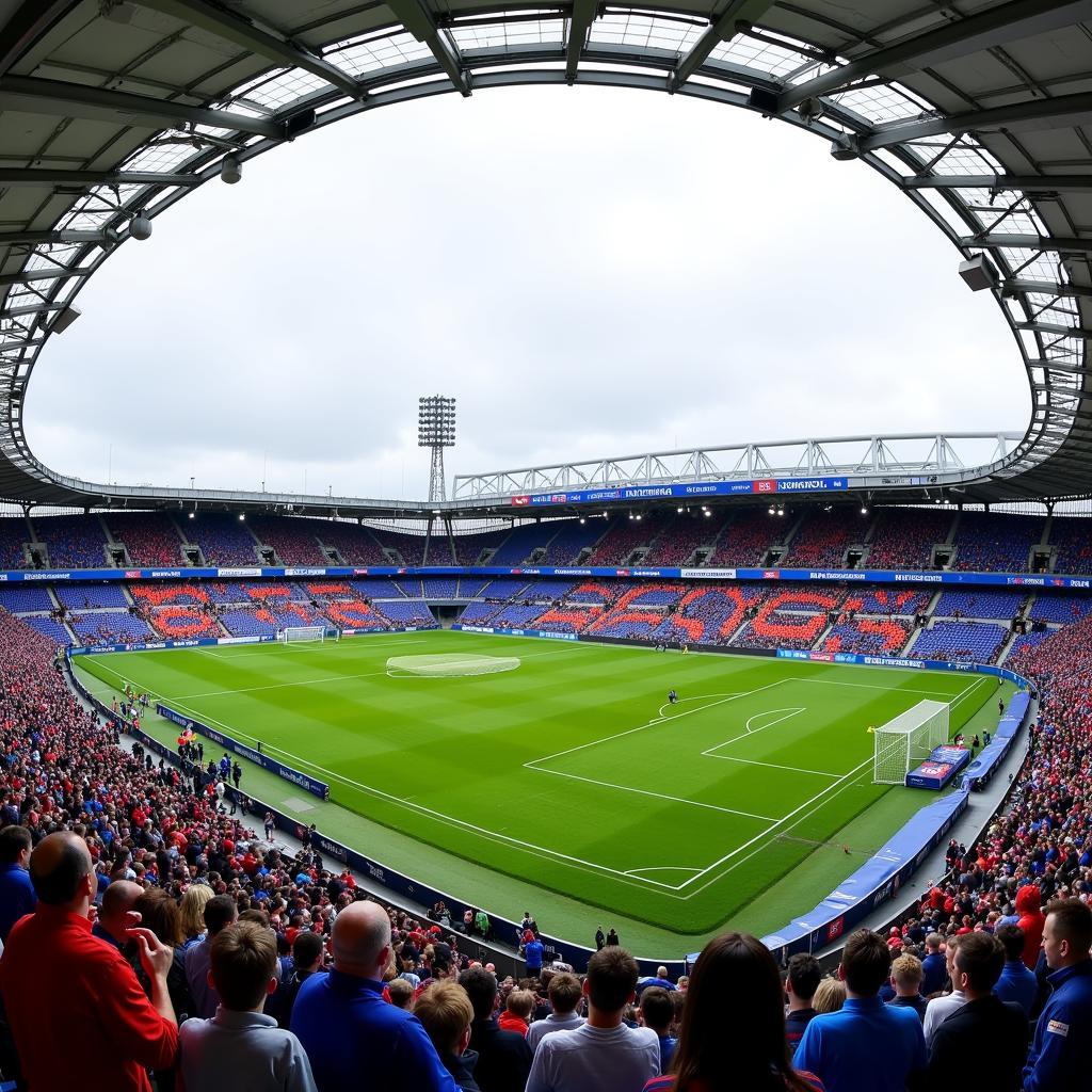 Sân nhà Abe Lenstra Stadion của CLB SC Heerenveen