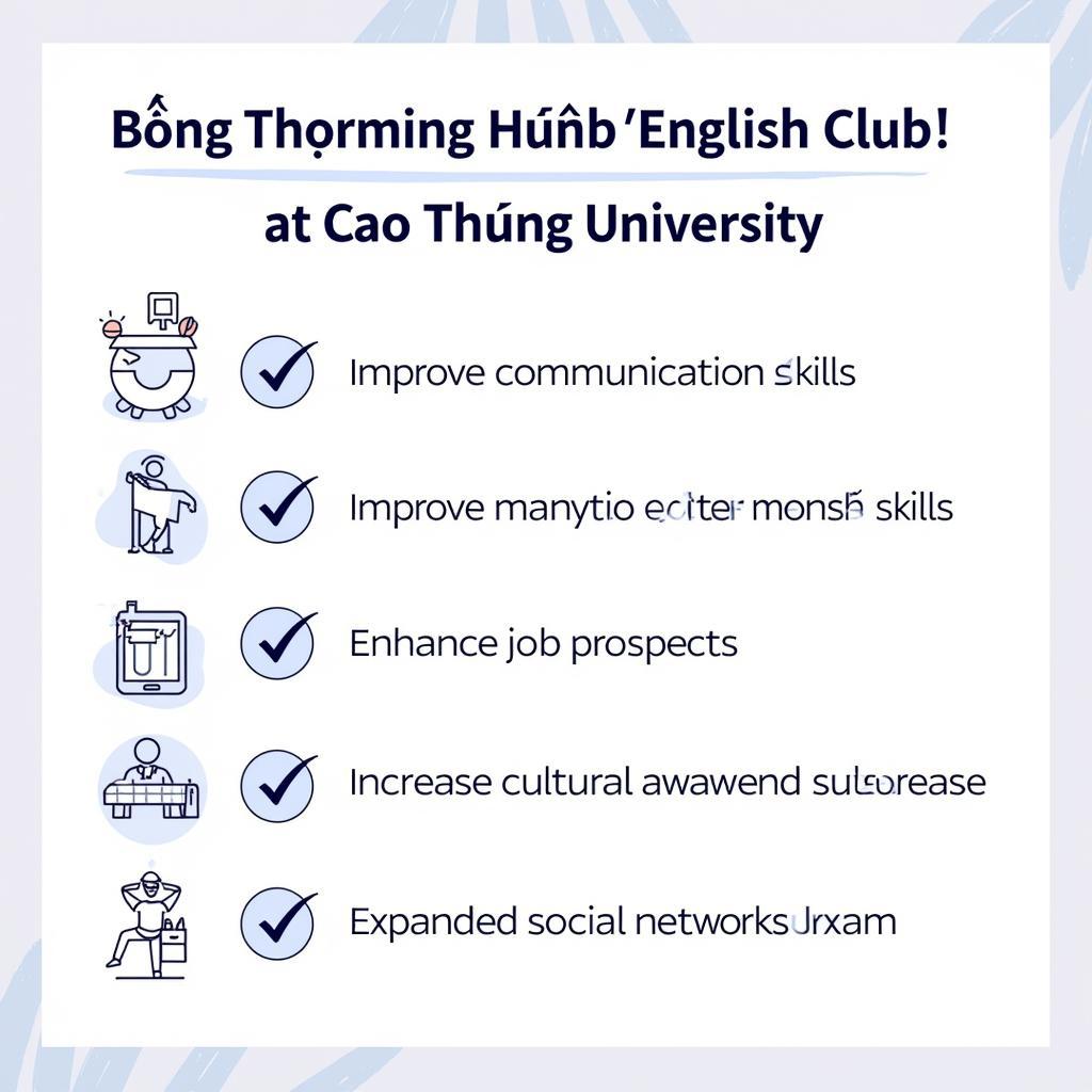 CLB Tiếng Anh Cao Thắng: Nâng Tầm Giao Tiếp Cho Sinh Viên