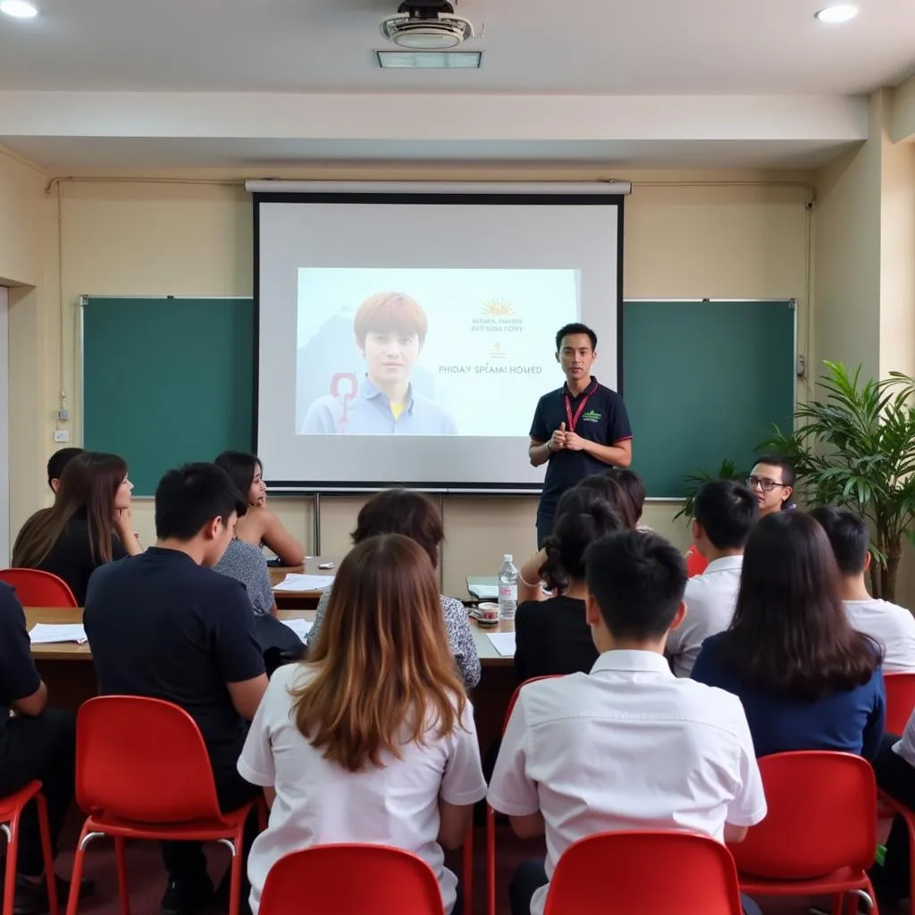 CLB Tiếng Anh Ký Túc Xá Bách Khoa Hosts a Workshop on Public Speaking