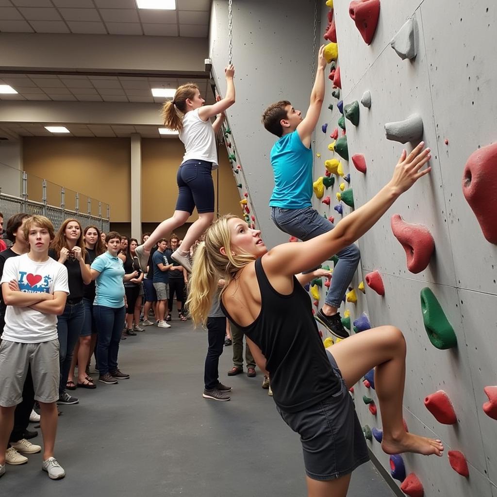 Giải đấu leo núi hàng tháng tại CLB X Rock Climbing