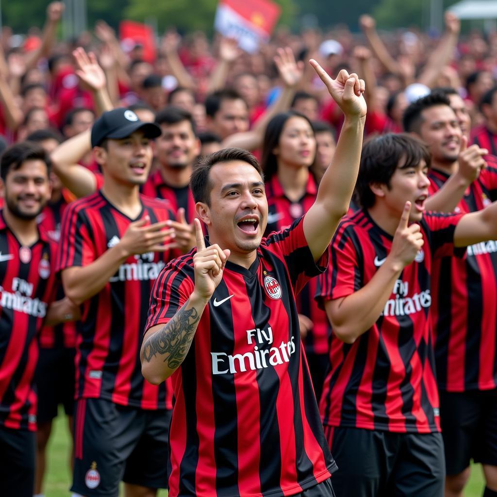 Cổ động viên AC Milan tại Việt Nam