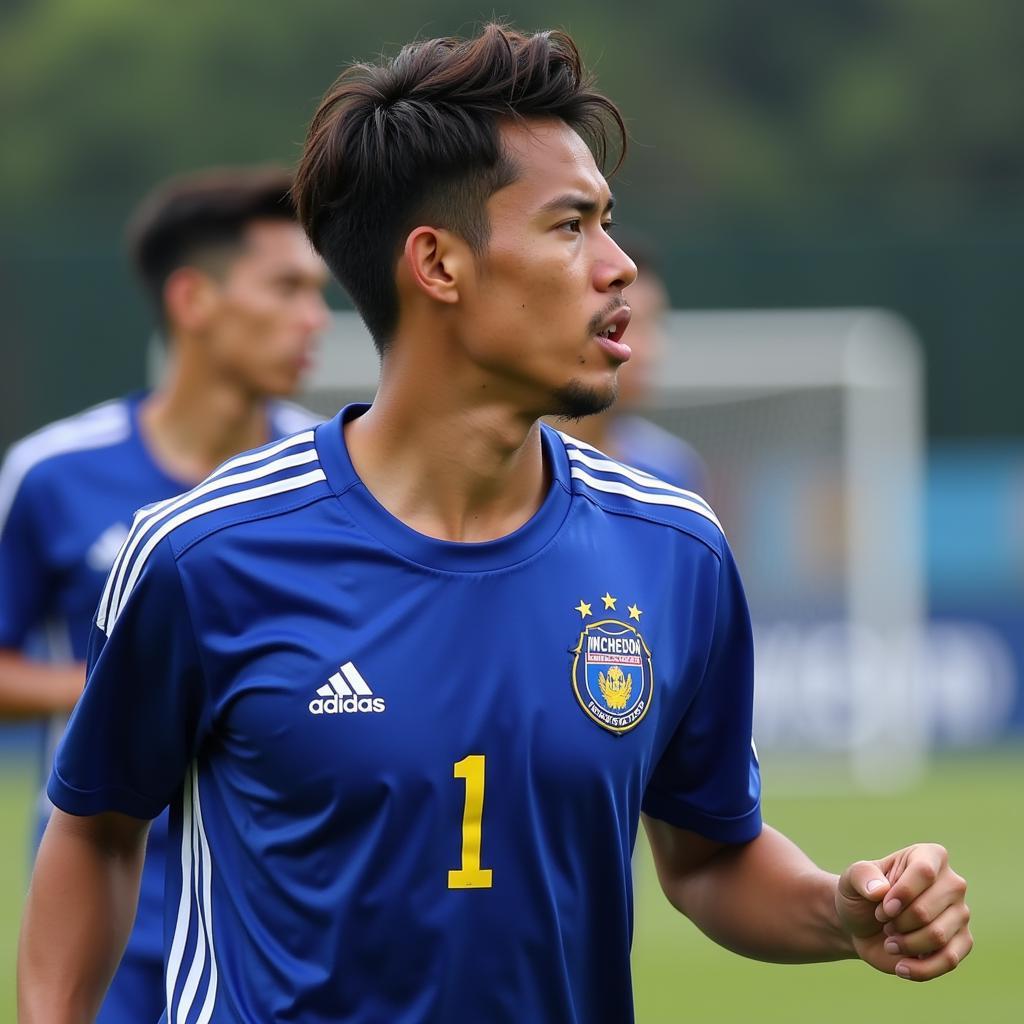 Công Phượng tập luyện cùng Incheon United