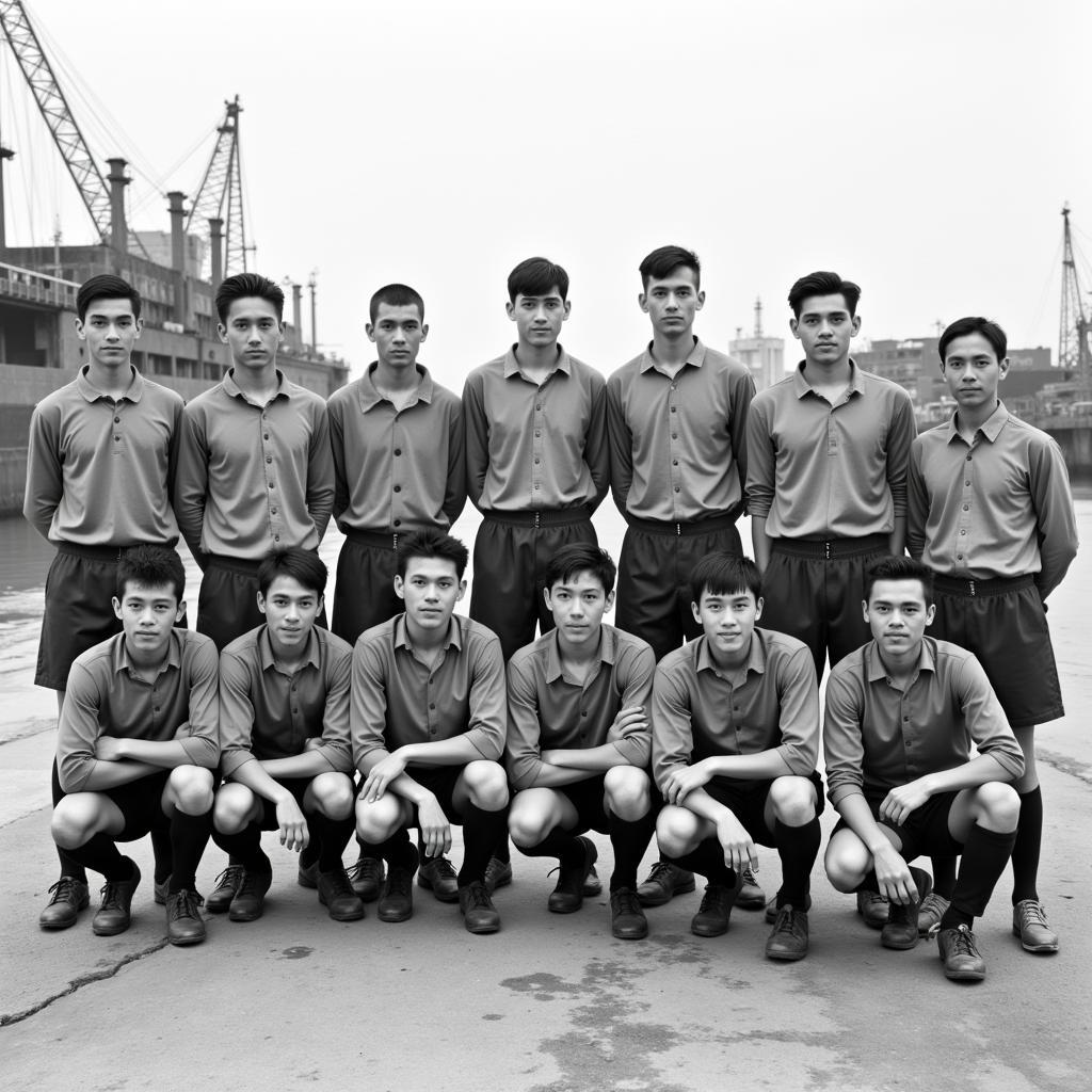 Hải Phòng Workers' Team in 1950s