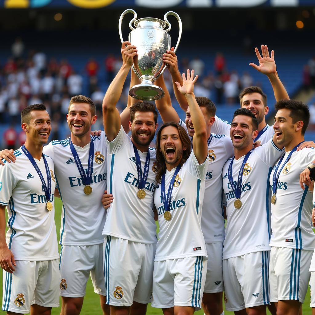 Đội hình Real Madrid vô địch ICC 2014