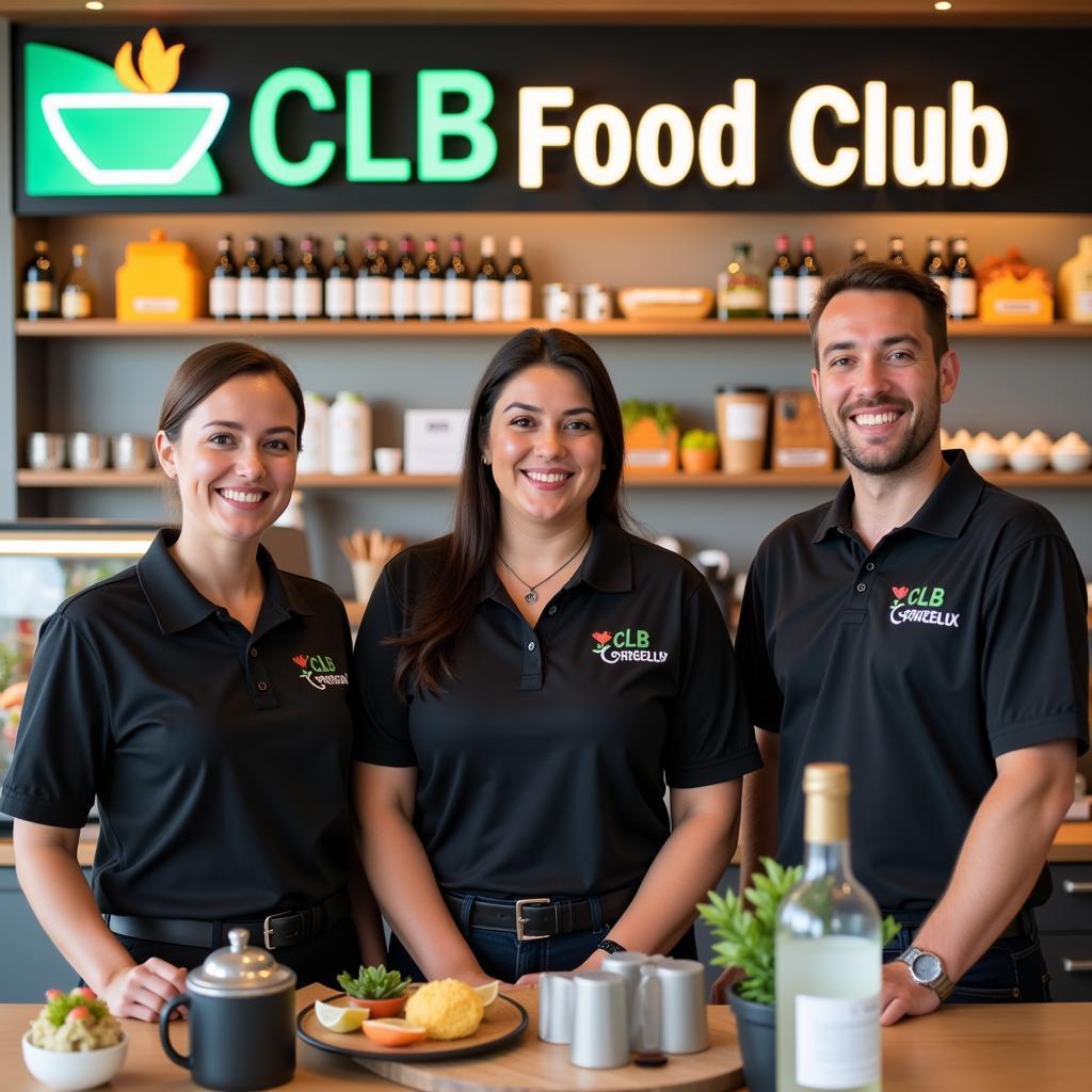 Đội ngũ nhân viên CLB Food Club