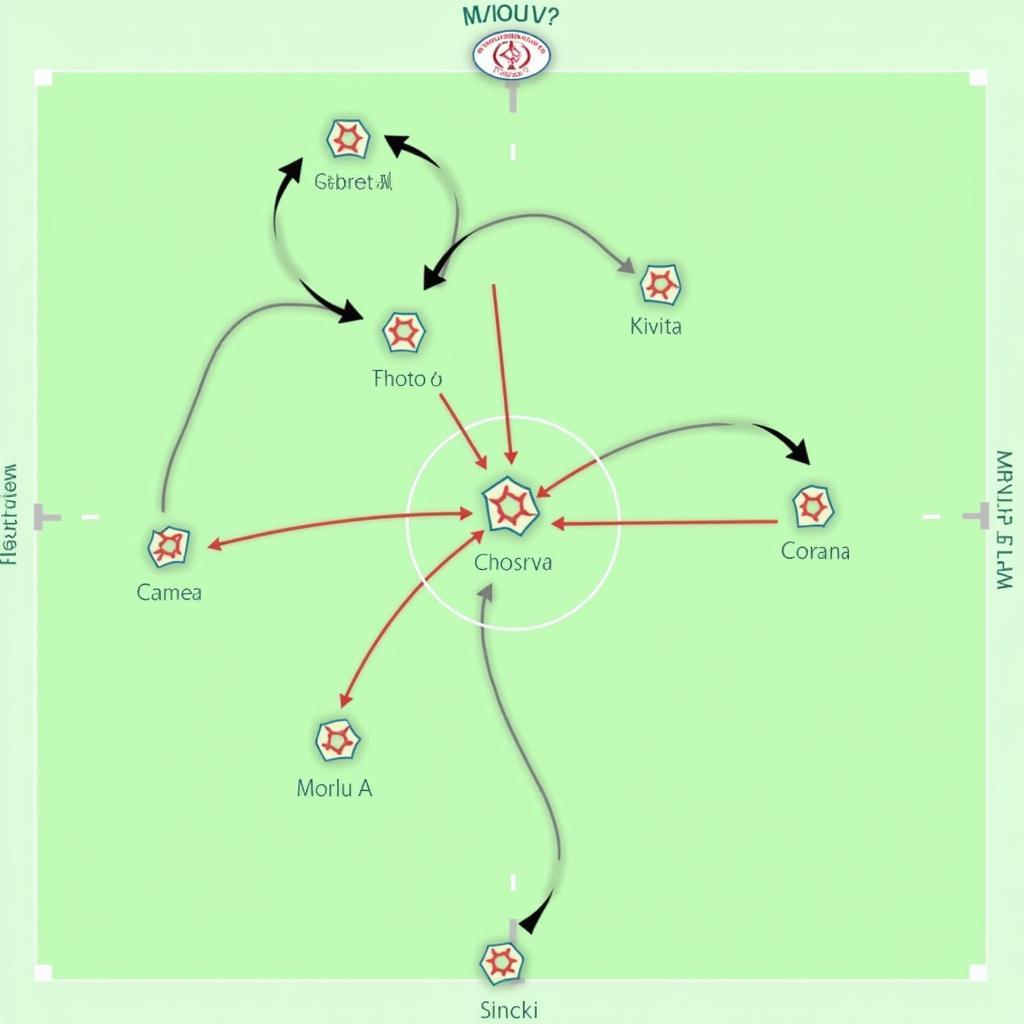 Evian CLB Chiến Thuật 4-3-3