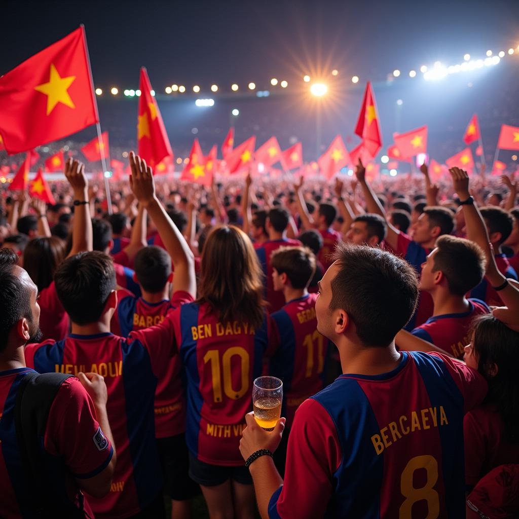 Barcelona fan club in Vietnam