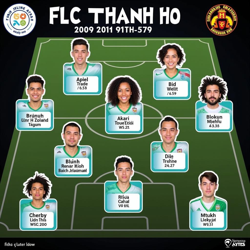 Đội hình FLC Thanh Hóa 2019