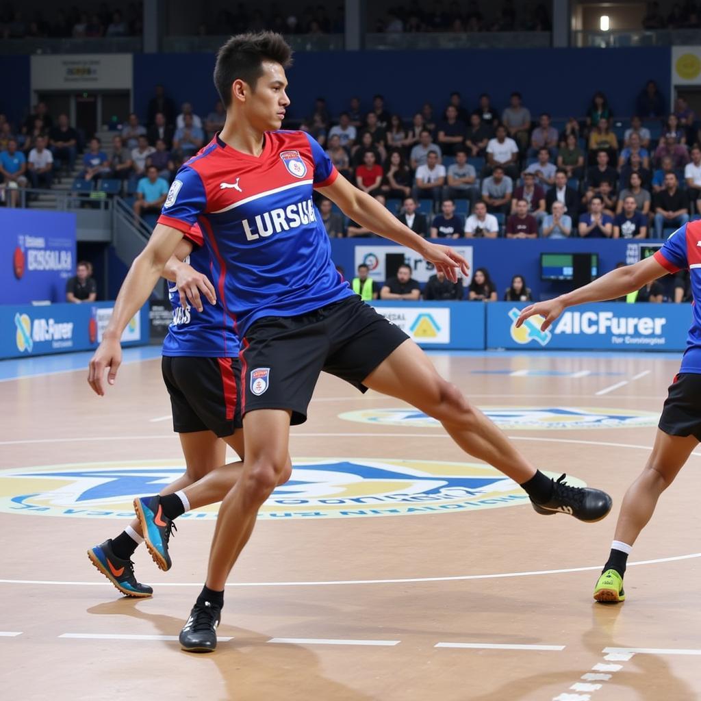 Cú sút phạt cực đẹp tại giải futsal châu Á