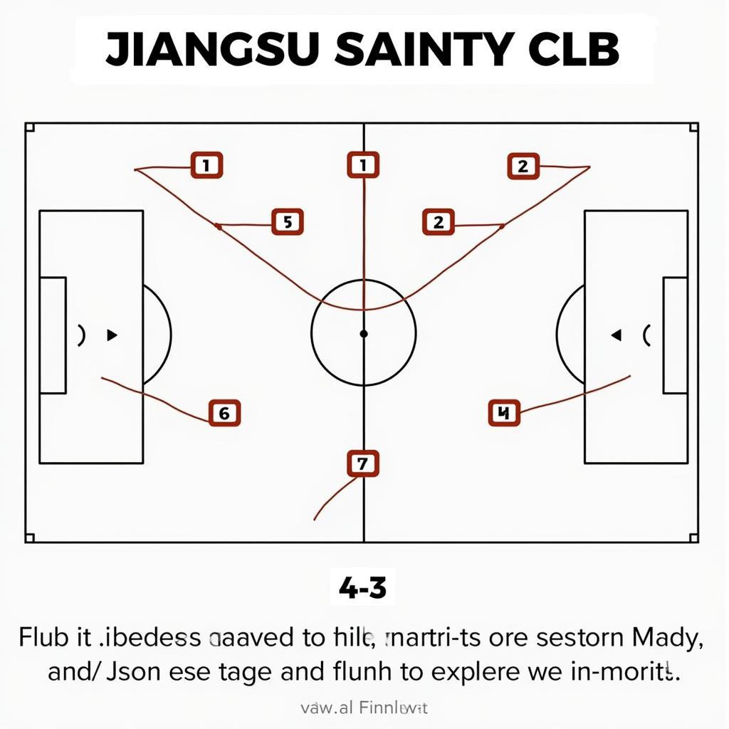 Jiangsu Sainty CLB Tactical Formation