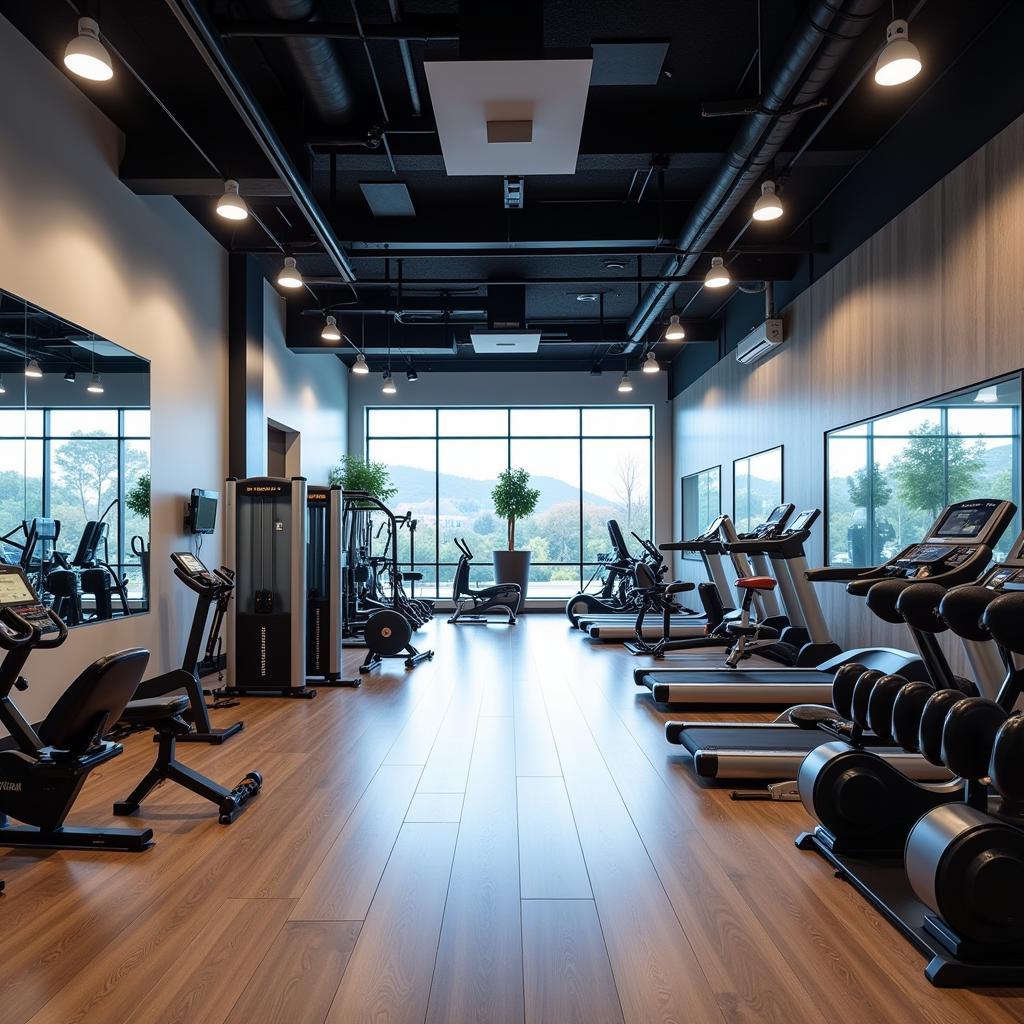 Hệ Thống Trang Bị Hiện Đại Tại CLB Gym HUD