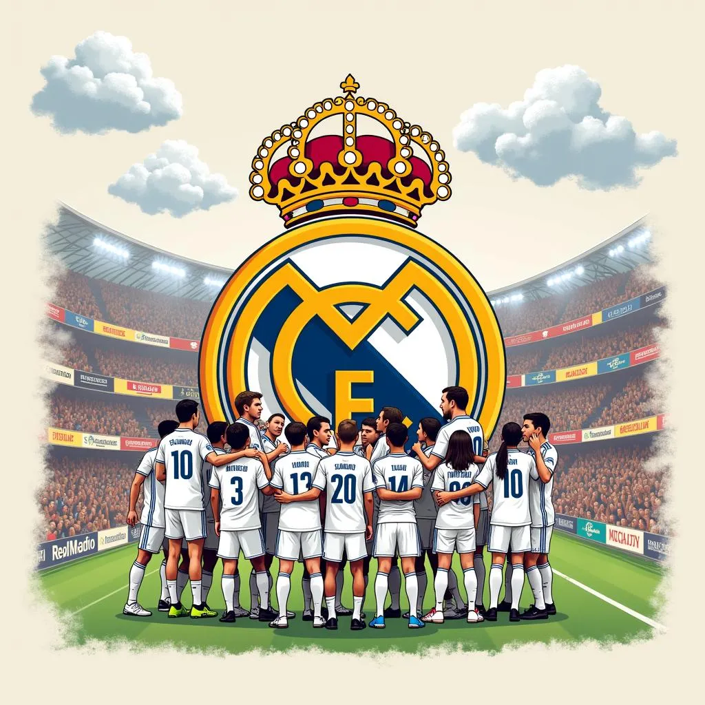 Hình ảnh Real Madrid ngoài sân cỏ