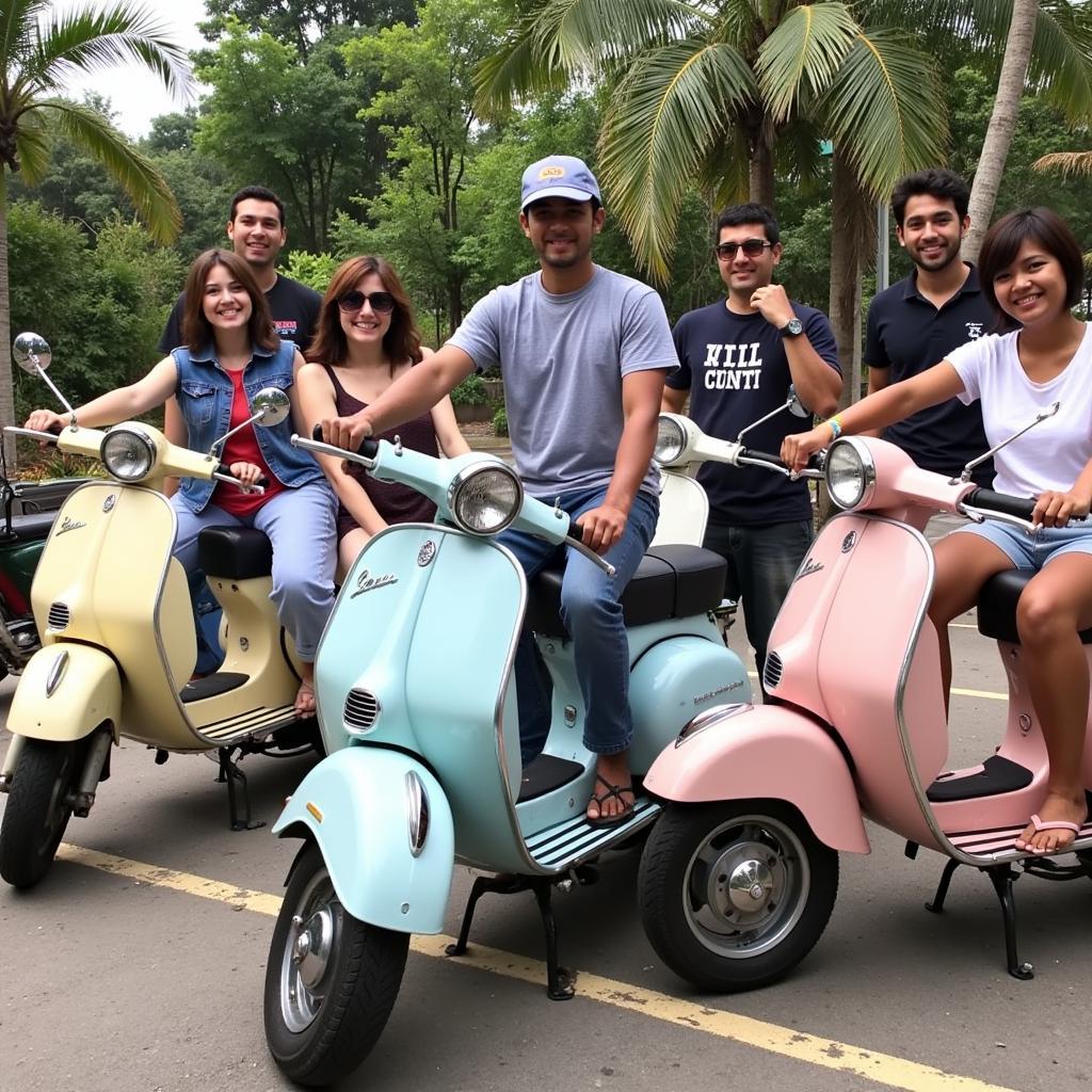 Hội nhóm Vespa Ba Ria Vung Tau