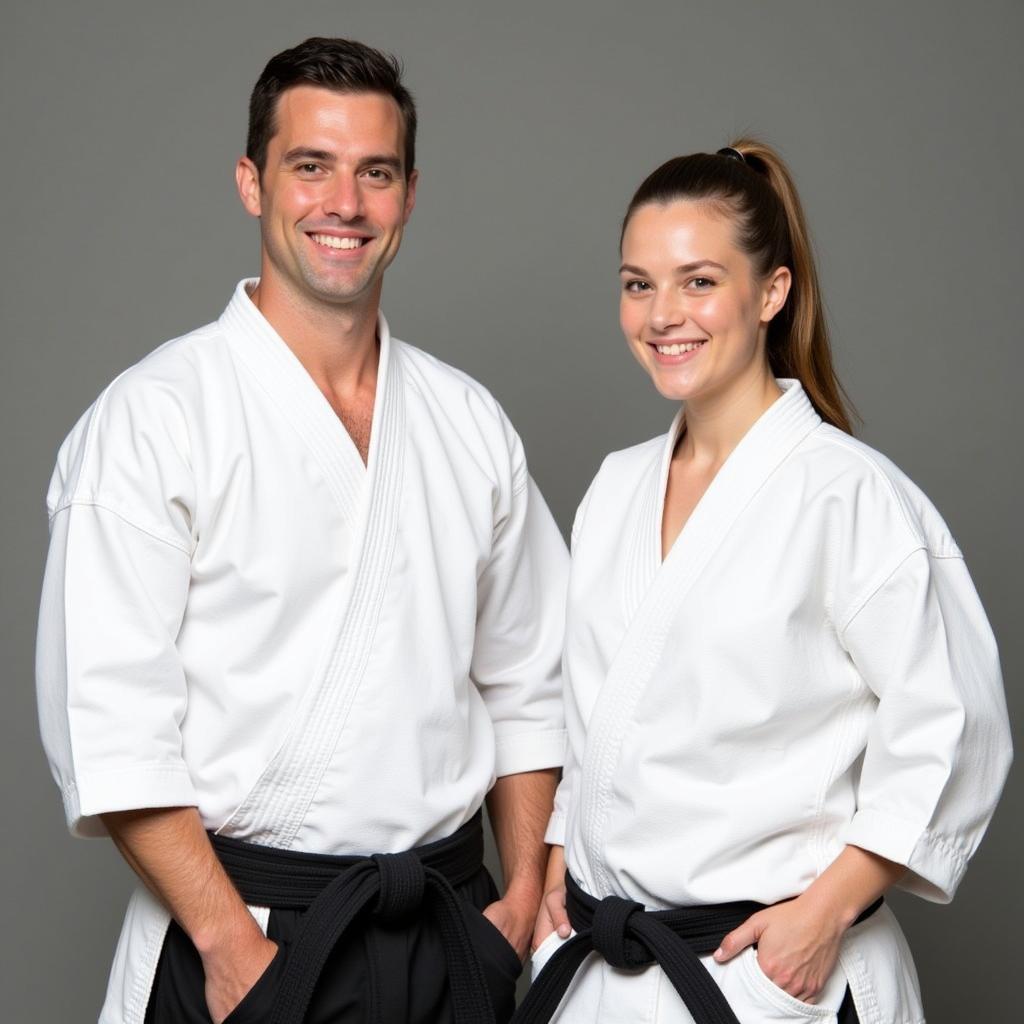 Aikido Instructors at Phu Tho Club