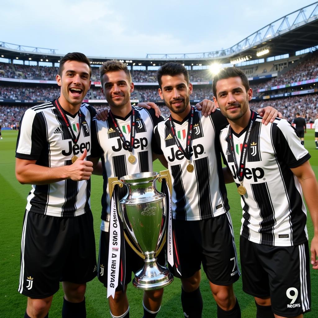 Juventus vô địch Serie A 2014