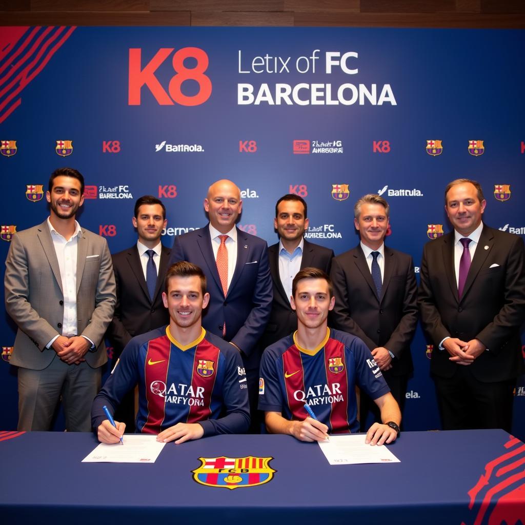 K8 Nhà Tài Trợ Chính CLB Barca: Cuộc Hợp Tác Đầy Hứa Hẹn