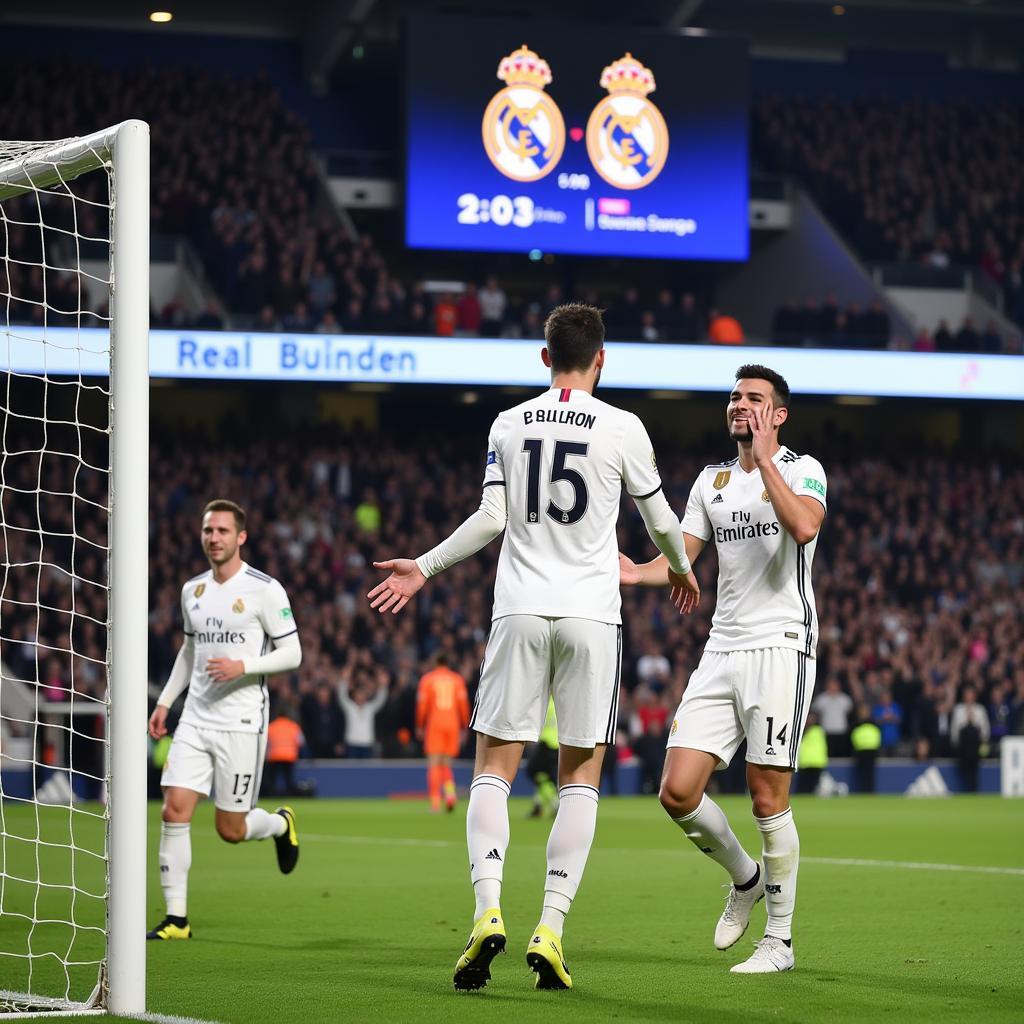 Kết quả trận đấu Real Madrid