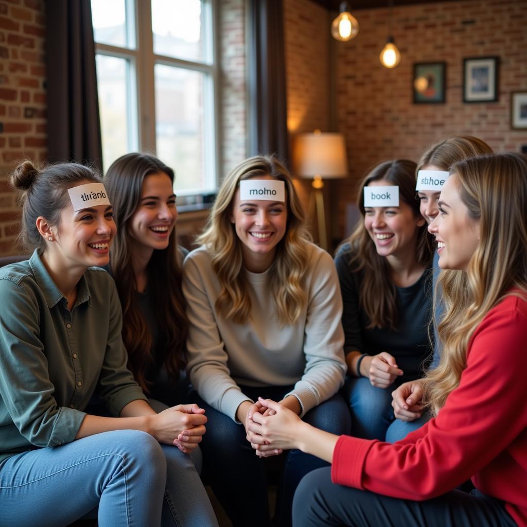 Icebreaking games in an English club meeting