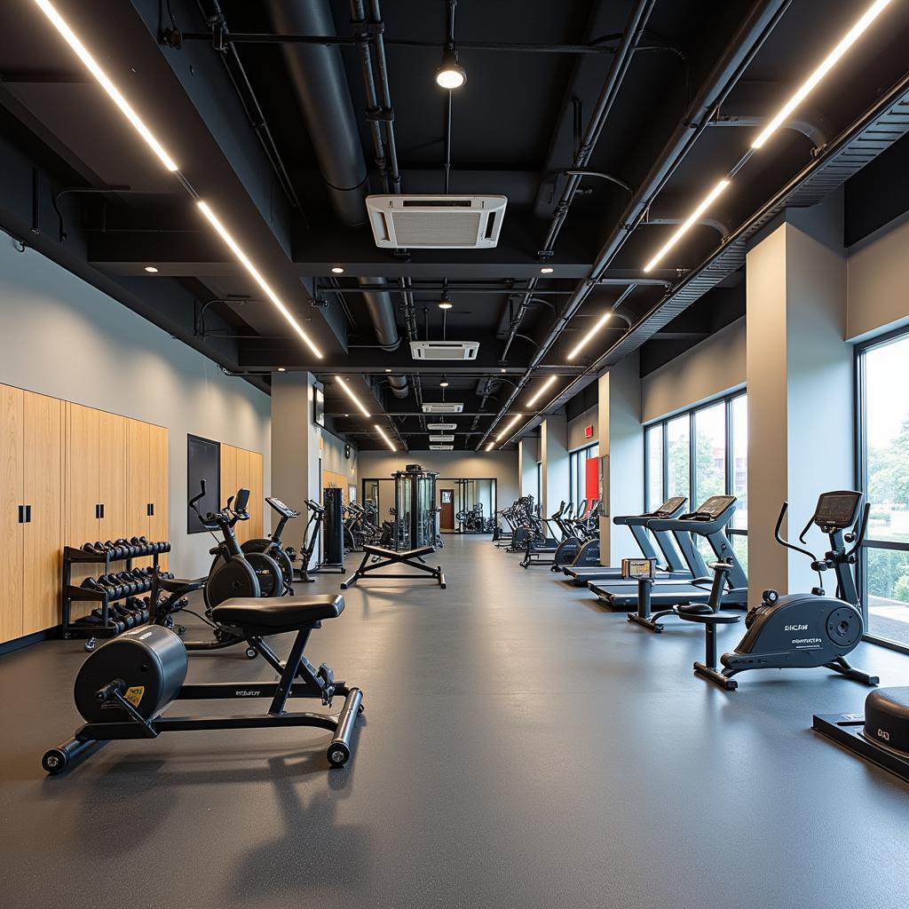 Modern and Convenient Training Space