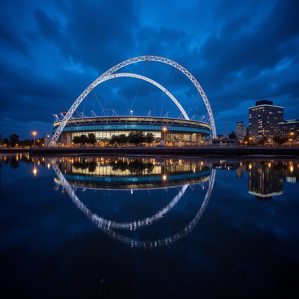 The magnificent Wembley Stadium